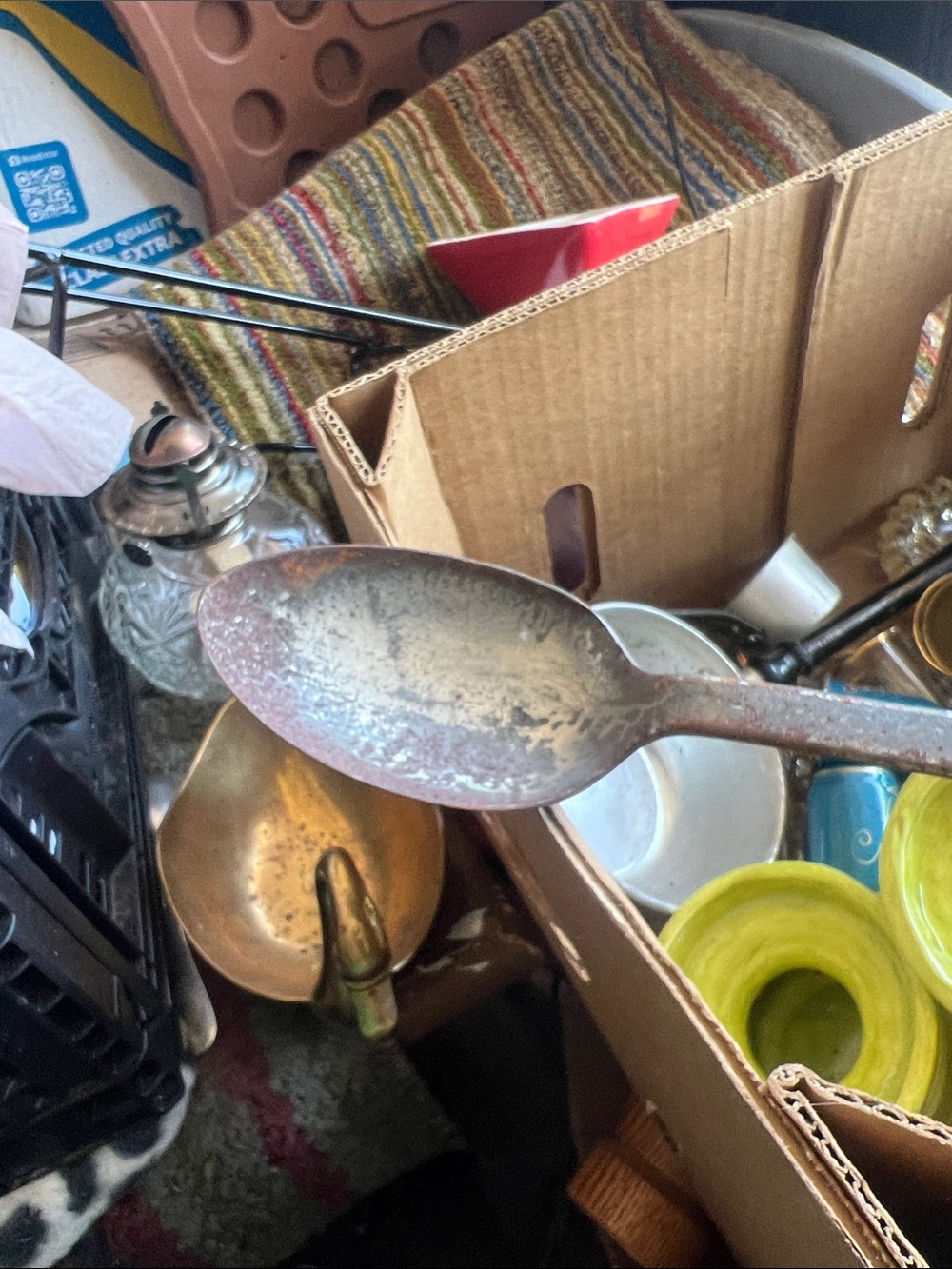 Antique Copper Ladle - Picture 4 of 5